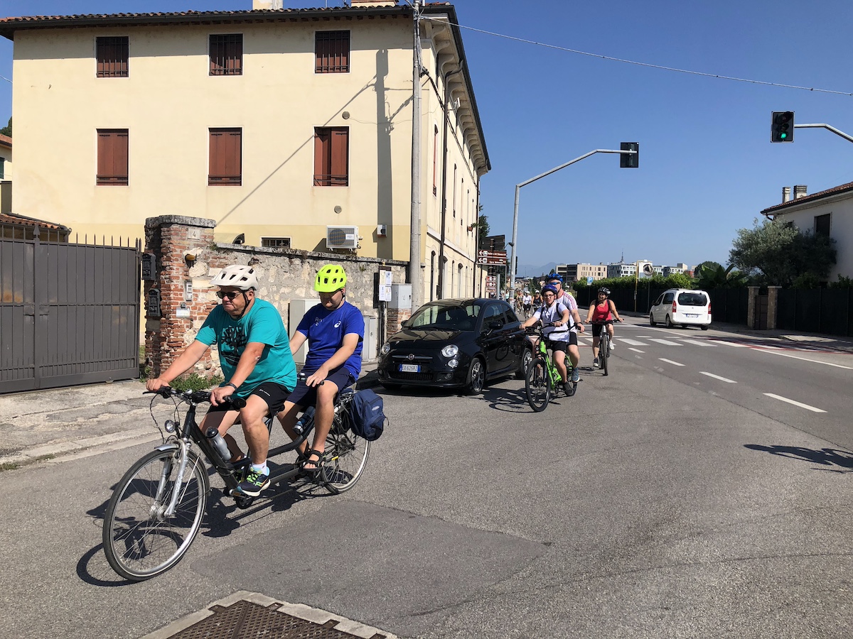 Pedalata inclusiva ai piedi dei Colli Berici