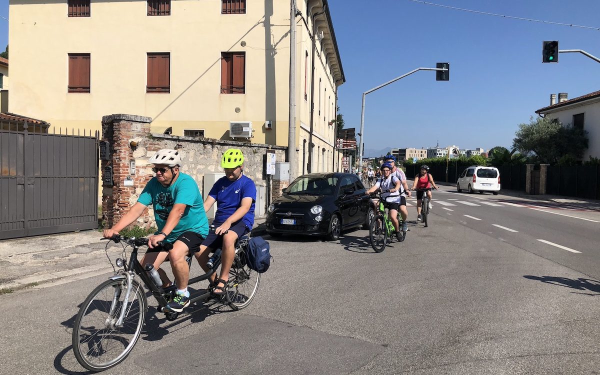 Pedalata inclusiva ai piedi dei Colli Berici